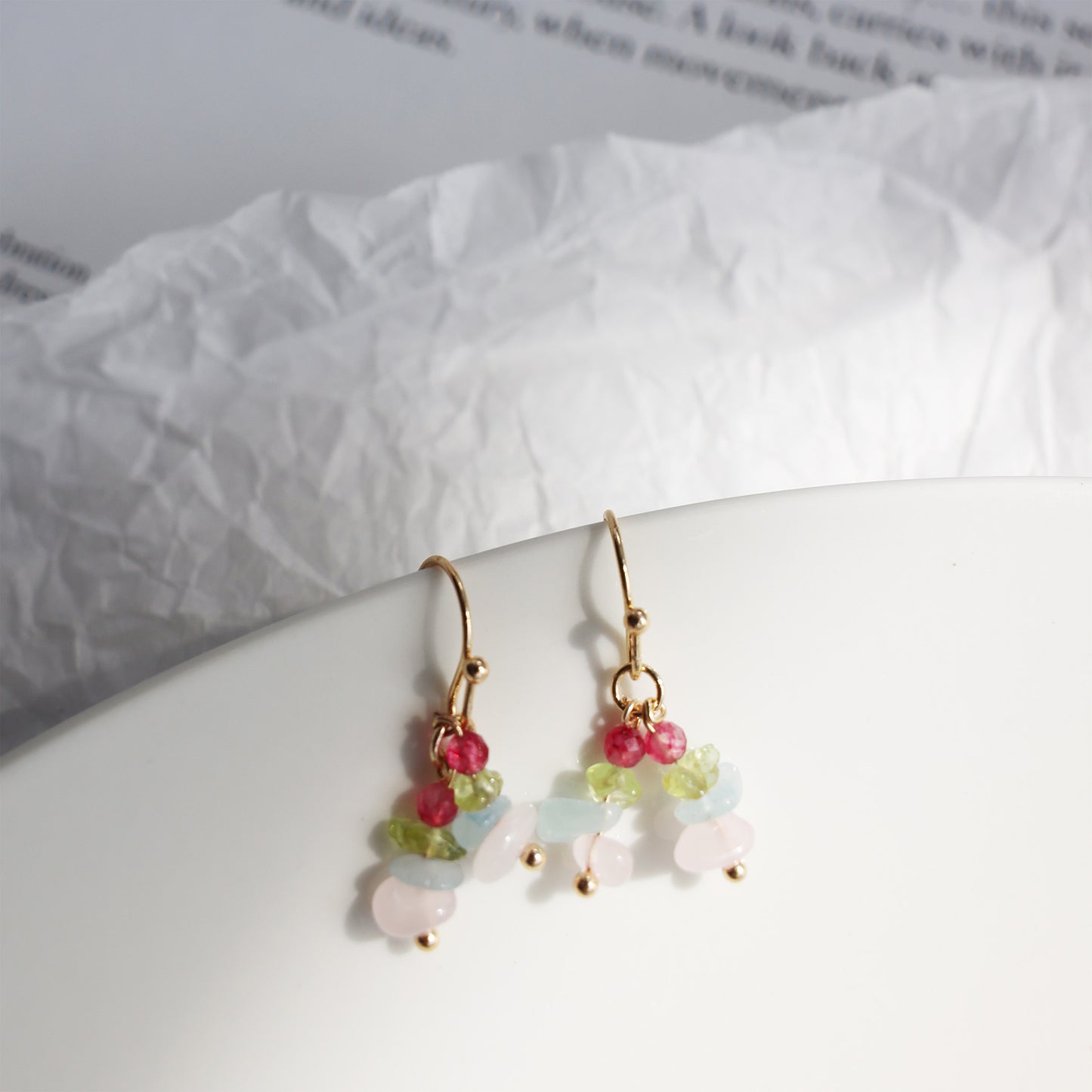 Pastel Orchard Earrings